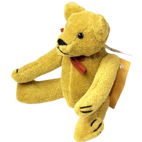 SIGNED 6" Vntg Victorian-styled Christina's Bear "Edward Theordore" Jan Hagara - Picture 3 of 10